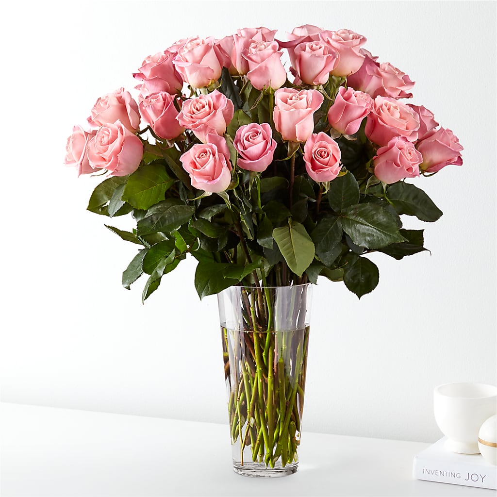 Long Stem Pink Rose Bouquet – ELLIJAY'S HOMETOWN FLORIST INC, Ellijay GA
