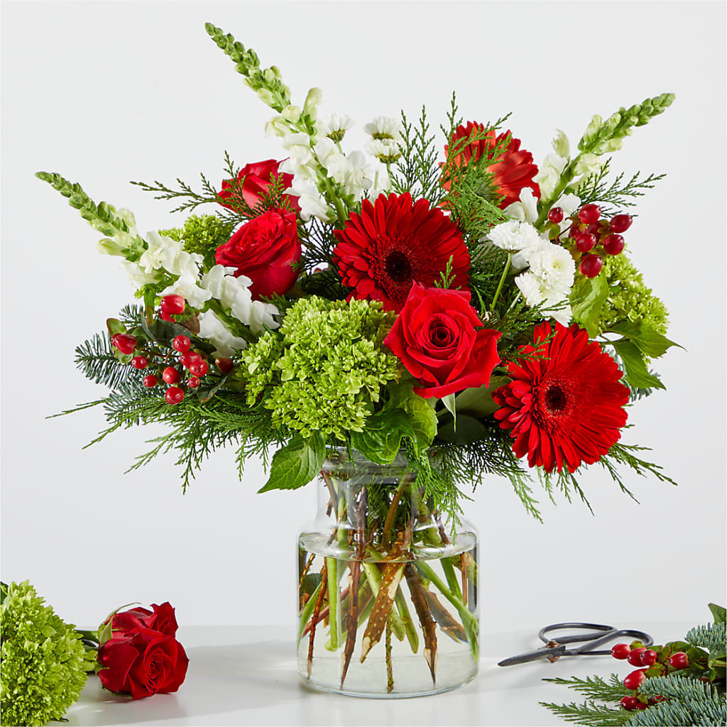 Merry Moment Bouquet – A Florist Original – ELLIJAY'S HOMETOWN FLORIST INC, Ellijay GA