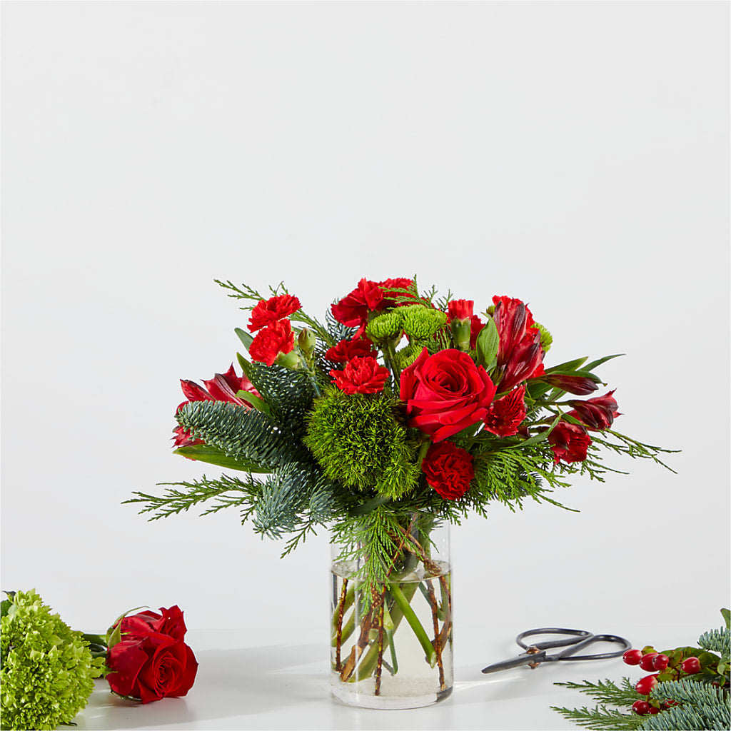 Merry Moment Bouquet – A Florist Original – ELLIJAY'S HOMETOWN FLORIST INC, Ellijay GA