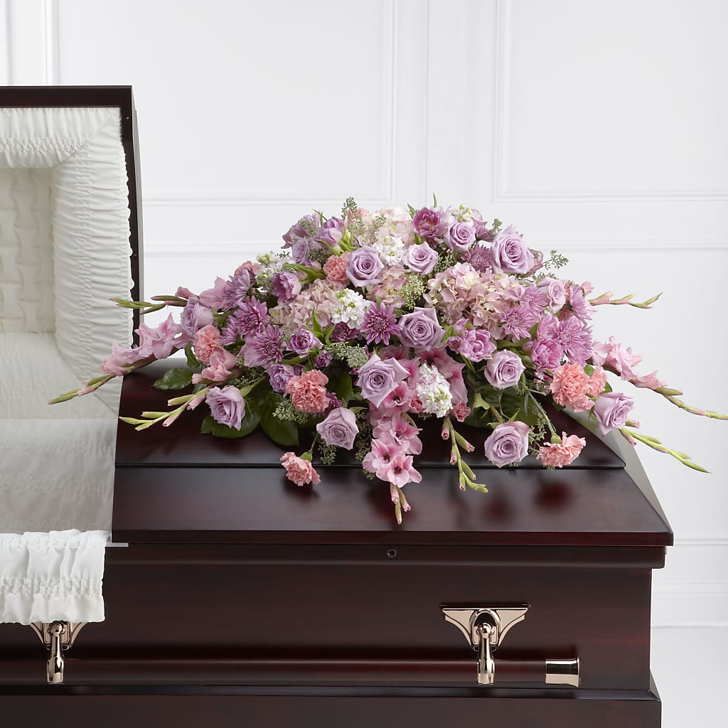 Immorata Casket Spray – ELLIJAY'S HOMETOWN FLORIST INC, Ellijay GA