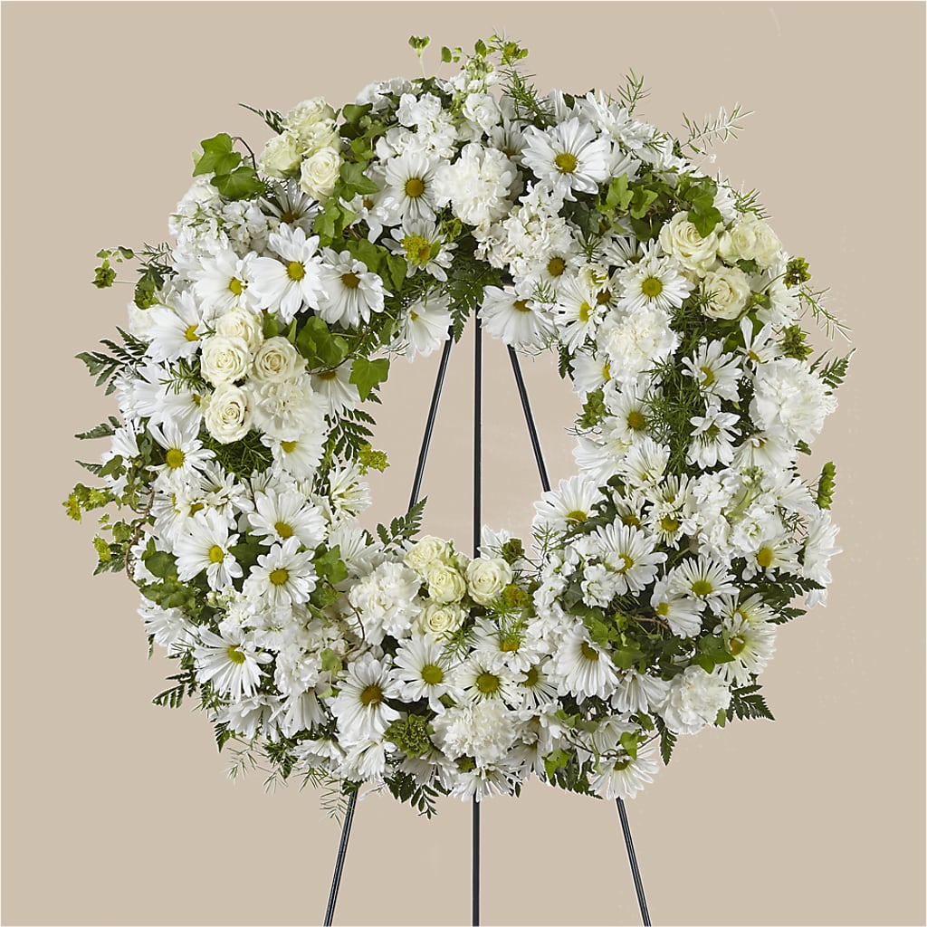 Faithful Wishes Wreath – ELLIJAY'S HOMETOWN FLORIST INC, Ellijay GA