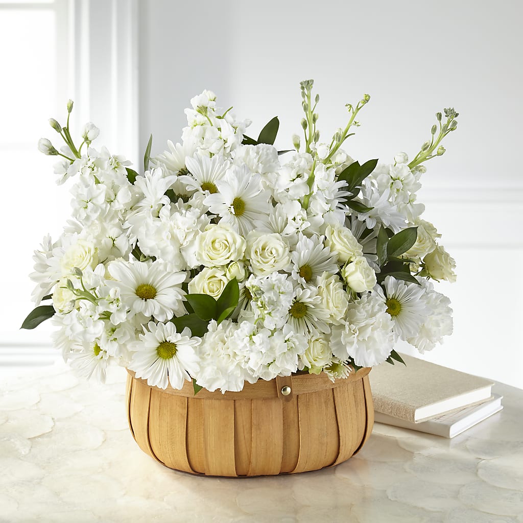 Graceful Garden Basket – ELLIJAY'S HOMETOWN FLORIST INC, Ellijay GA