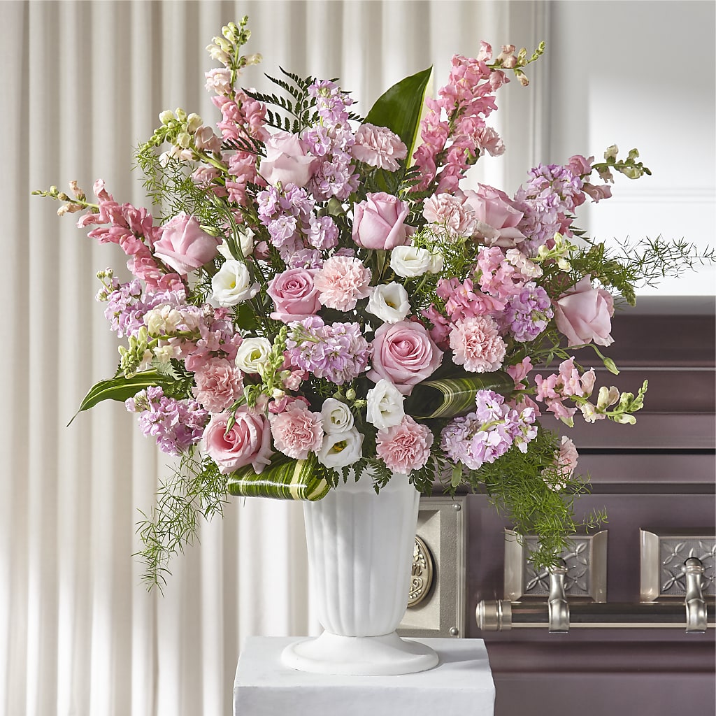 Divine Comfort Arrangement – ELLIJAY'S HOMETOWN FLORIST INC, Ellijay GA