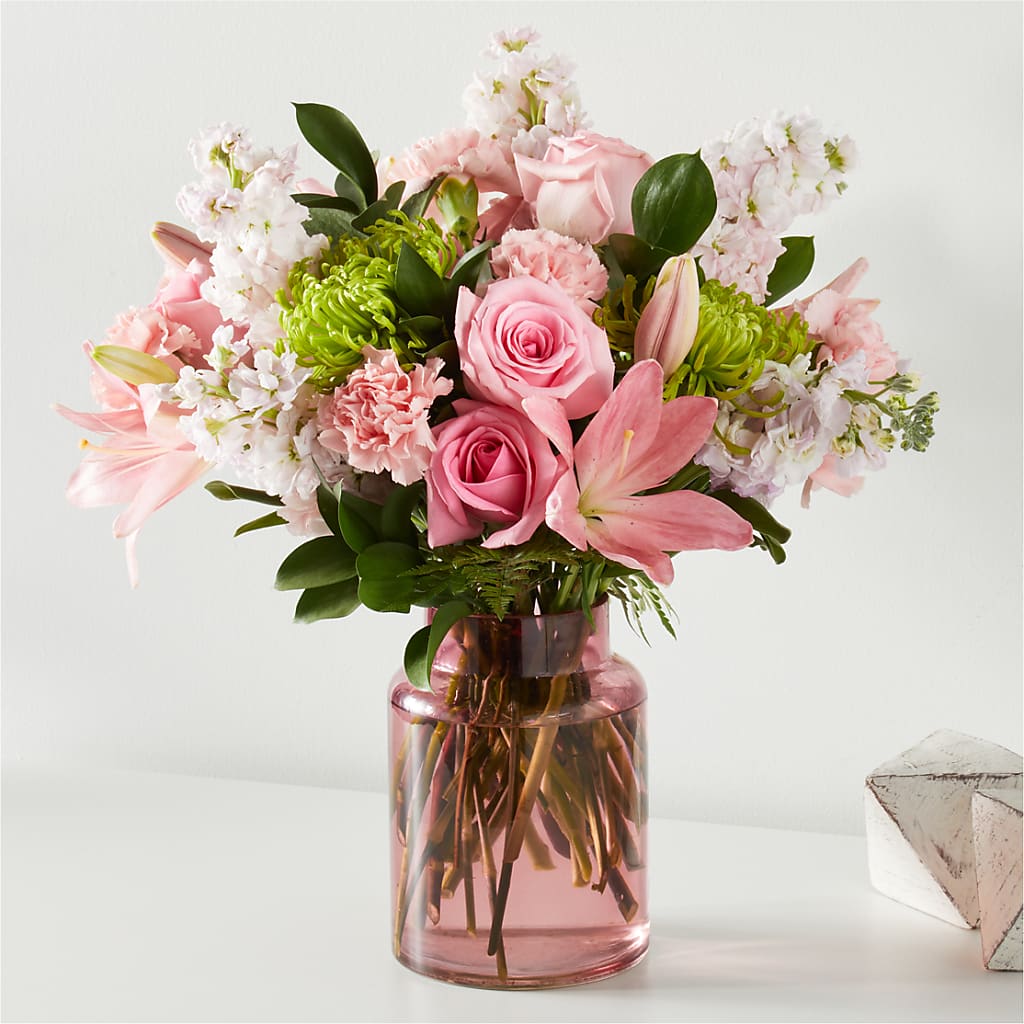 Pretty in Pink Bouquet – ELLIJAY'S HOMETOWN FLORIST INC, Ellijay GA