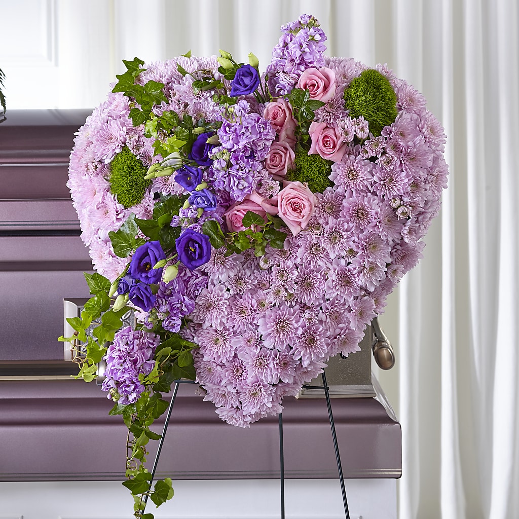 Treasured Love Standing Heart – ELLIJAY'S HOMETOWN FLORIST INC, Ellijay GA