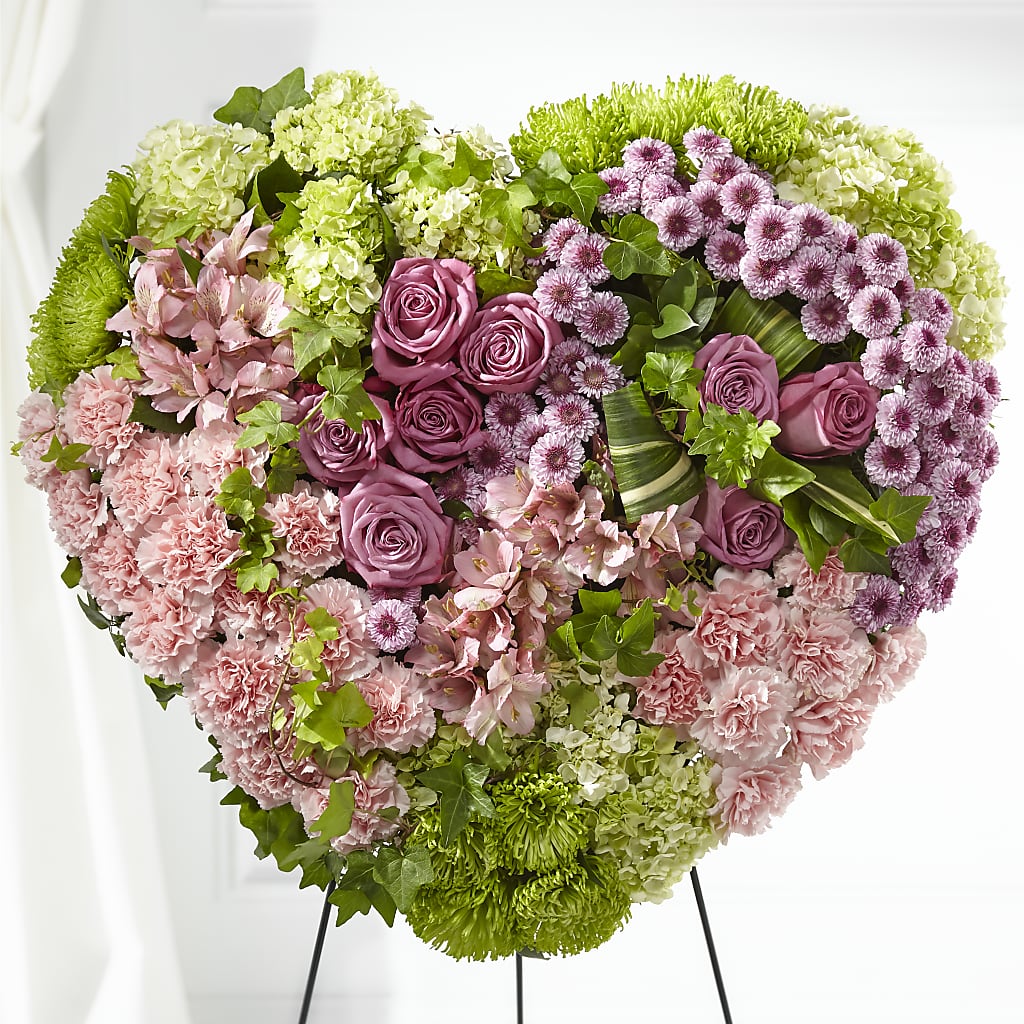 Heartwarming Standing Heart – ELLIJAY'S HOMETOWN FLORIST INC, Ellijay GA
