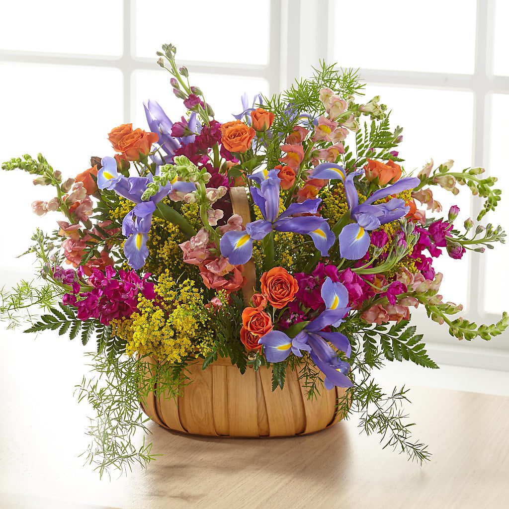 Garden of Life Basket – ELLIJAY'S HOMETOWN FLORIST INC, Ellijay GA