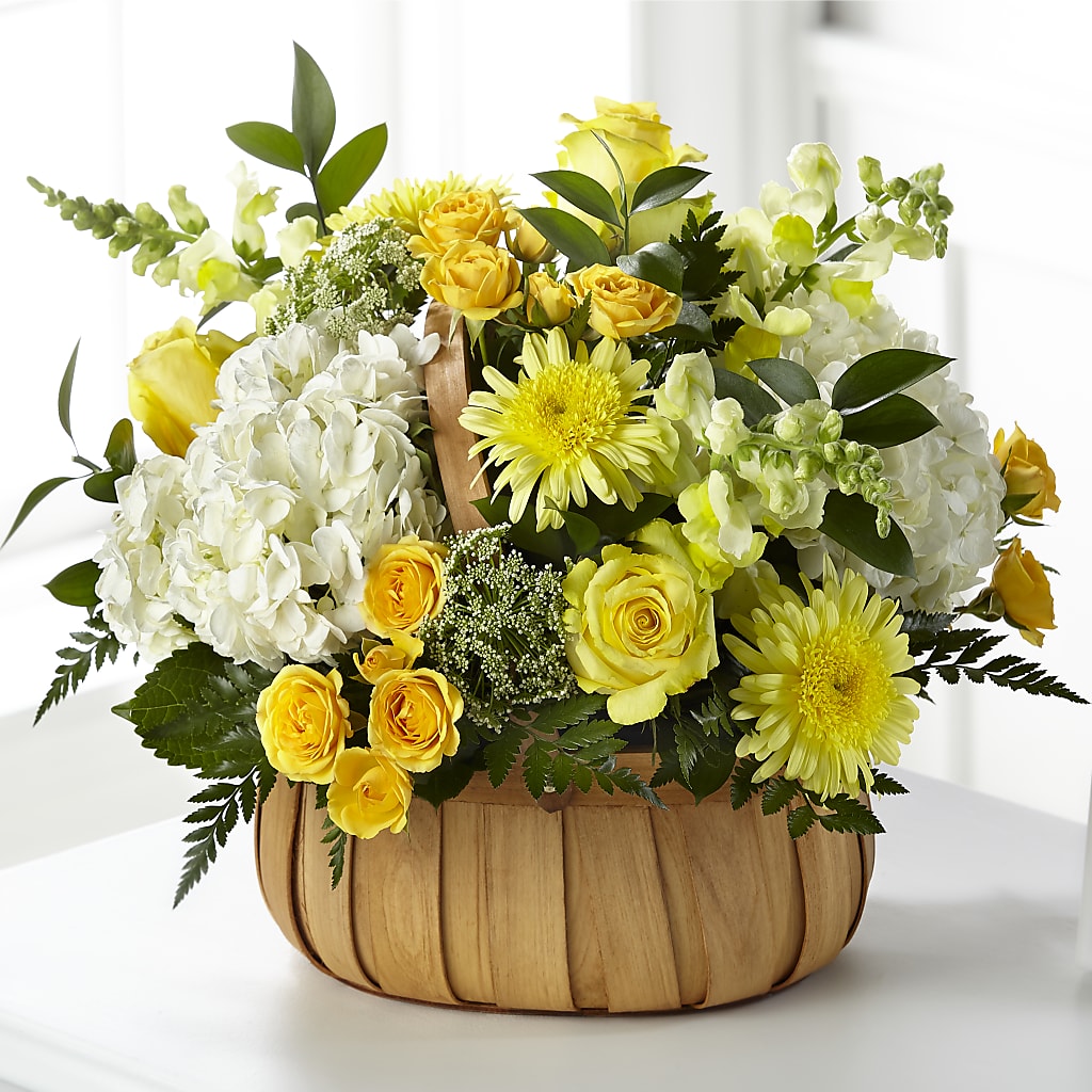 Rustic Remembrance Basket – ELLIJAY'S HOMETOWN FLORIST INC, Ellijay GA