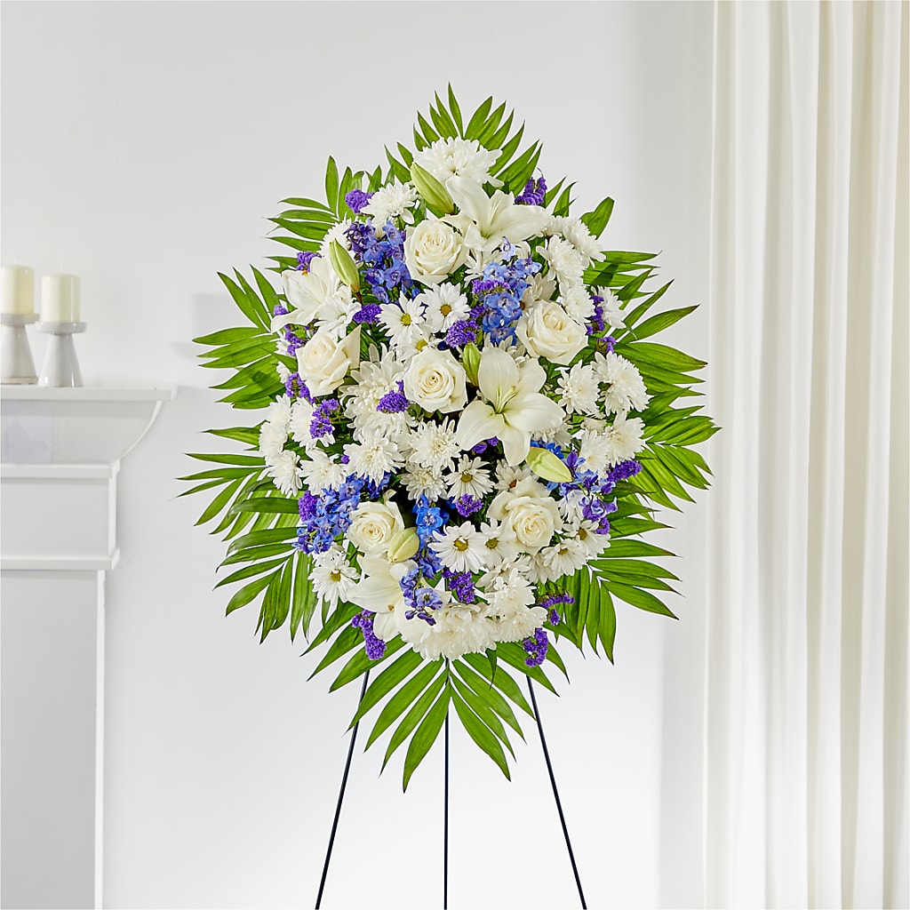 At Rest Standing Spray – ELLIJAY'S HOMETOWN FLORIST INC, Ellijay GA