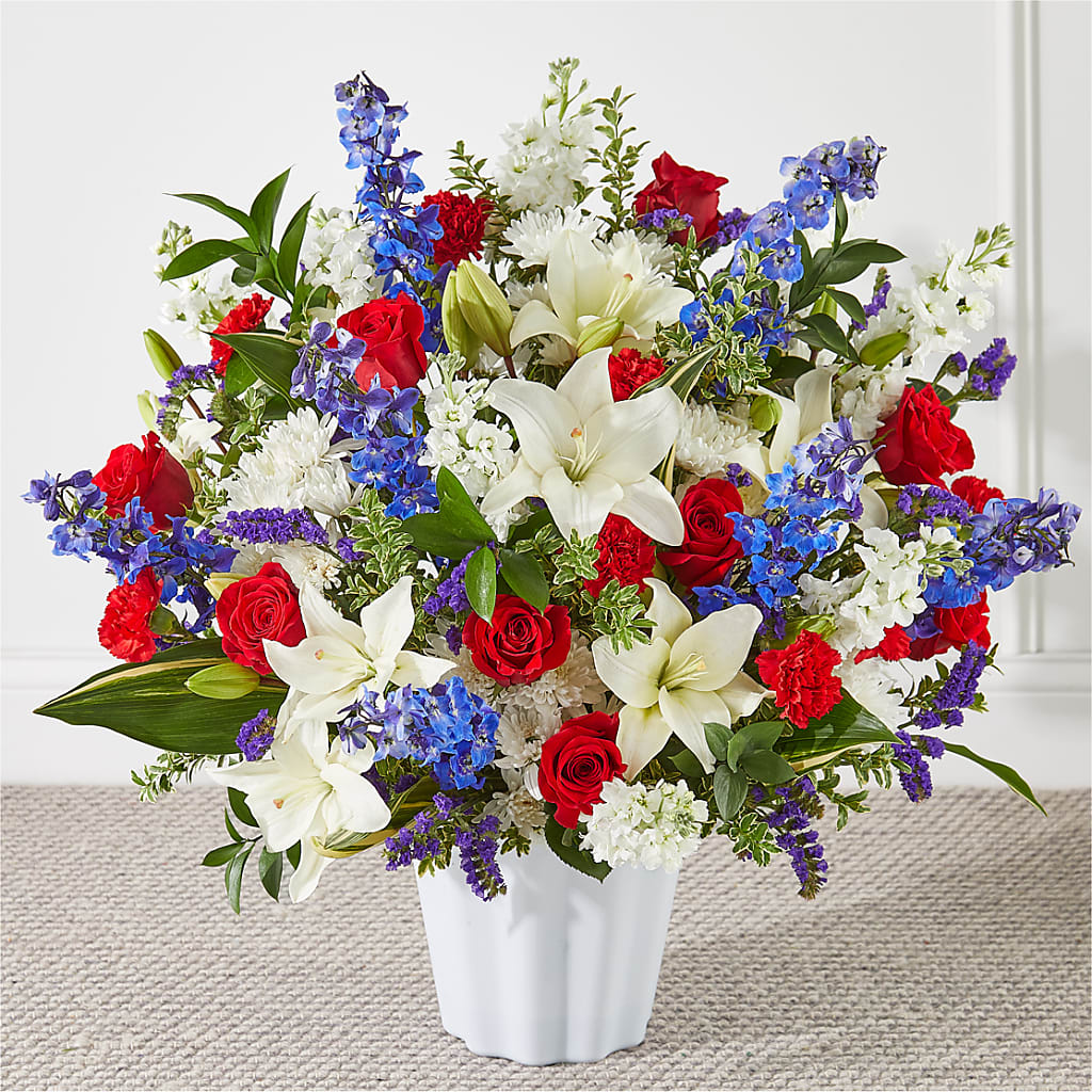 Consoled Floor Basket – ELLIJAY'S HOMETOWN FLORIST INC, Ellijay GA