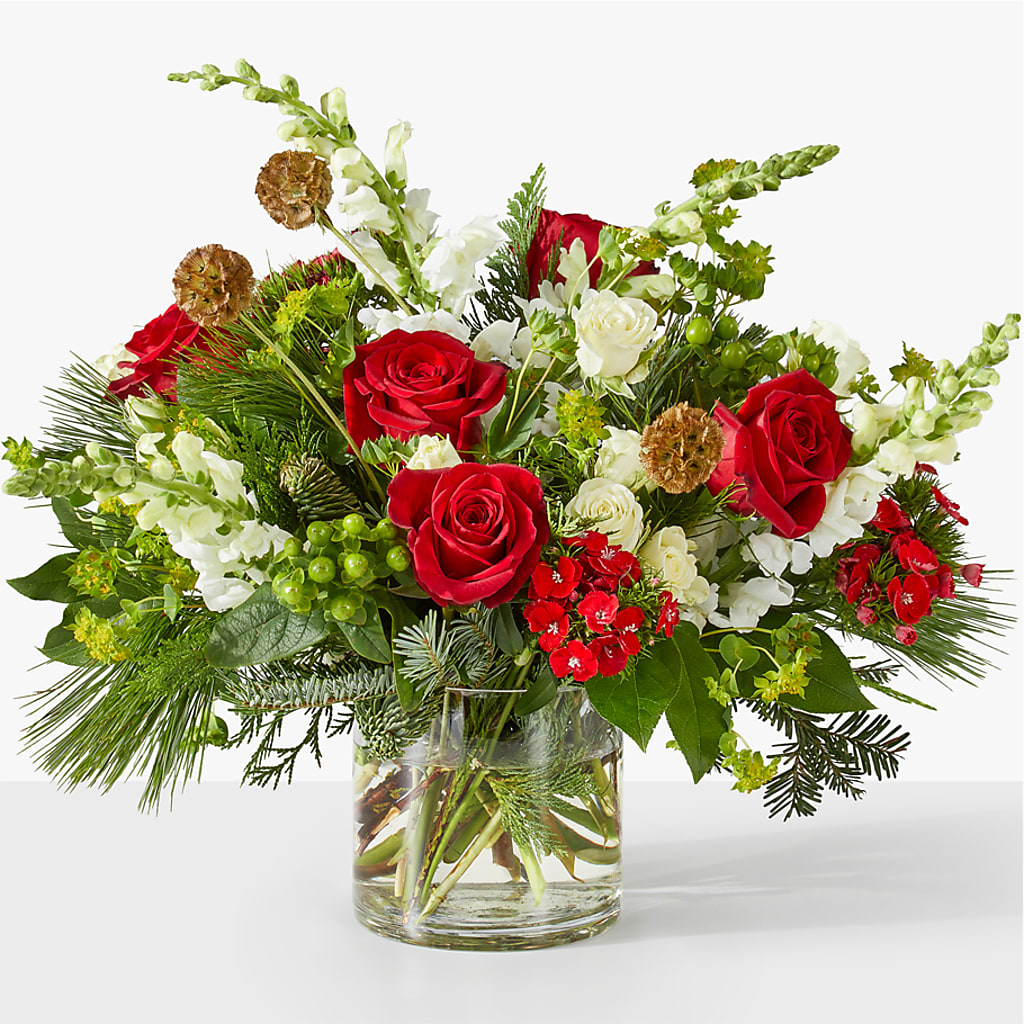 Deck the Halls Bouquet – ELLIJAY'S HOMETOWN FLORIST INC, Ellijay GA