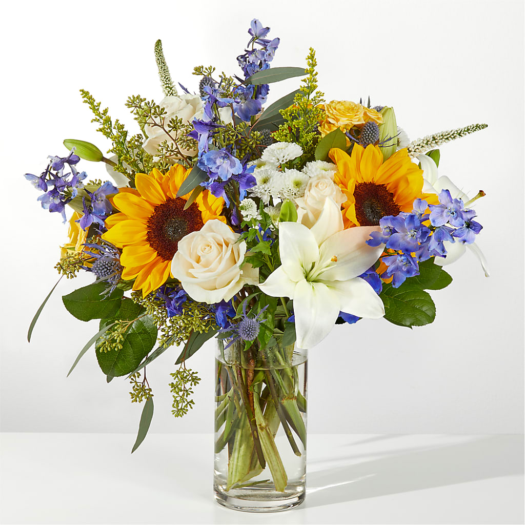 Wonderfully Sunny Bouquet – ELLIJAY'S HOMETOWN FLORIST INC, Ellijay GA