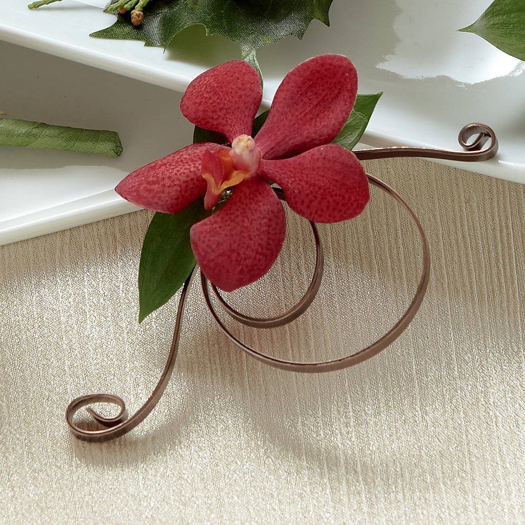 Red Mokara Boutonniere – ELLIJAY'S HOMETOWN FLORIST INC, Ellijay GA