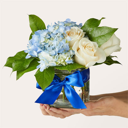Sky Blue Delight Bouquet – ELLIJAY'S HOMETOWN FLORIST INC, Ellijay GA