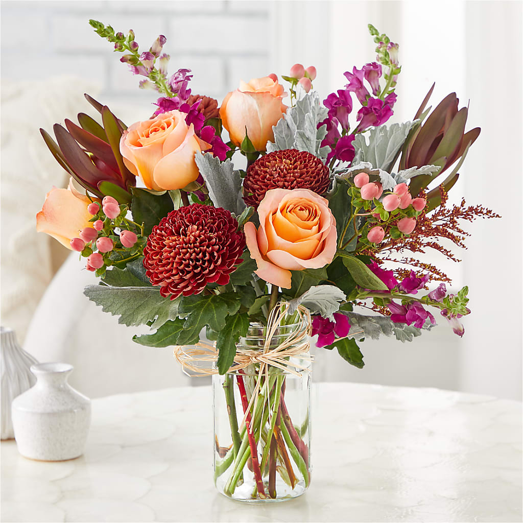 Moody Hues Bouquet – ELLIJAY'S HOMETOWN FLORIST INC, Ellijay GA
