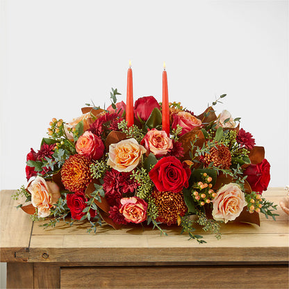 Gather Near Centerpiece – ELLIJAY'S HOMETOWN FLORIST INC, Ellijay GA