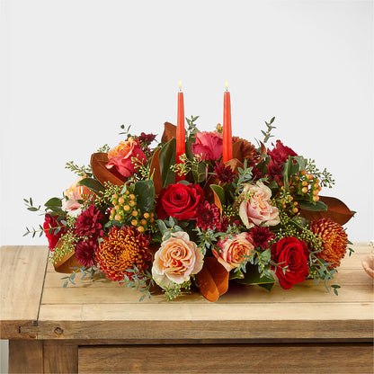 Gather Near Centerpiece – ELLIJAY'S HOMETOWN FLORIST INC, Ellijay GA