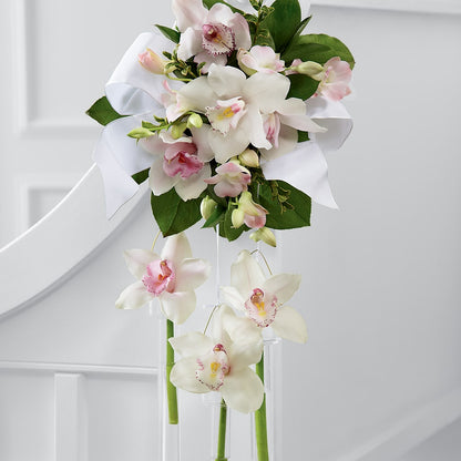 Perfect Entrance Pew Arrangement – ELLIJAY'S HOMETOWN FLORIST INC, Ellijay GA