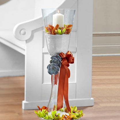 Matrimony Pew Decor – ELLIJAY'S HOMETOWN FLORIST INC, Ellijay GA